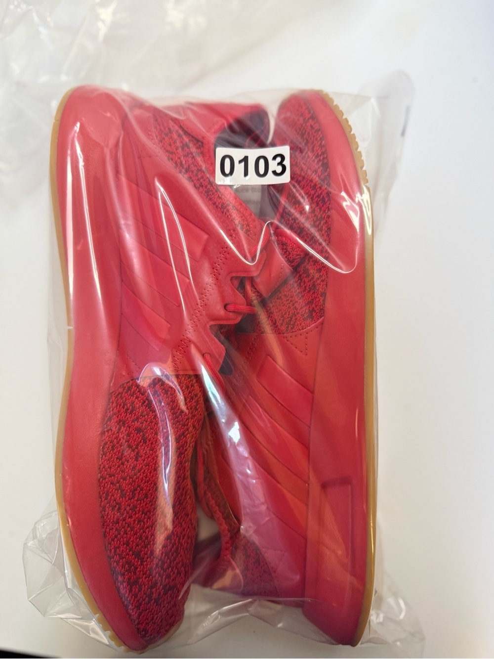 Adidas X_PLR sneaker in a tonal Scarlet colorway. Men’s size 11 Like New - Picture 14 of 14